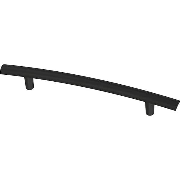 Arched, matte black