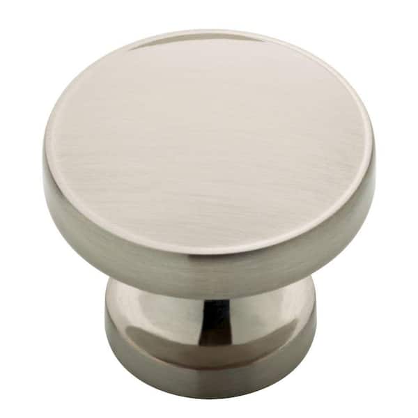 Phoebe round, satin nickel