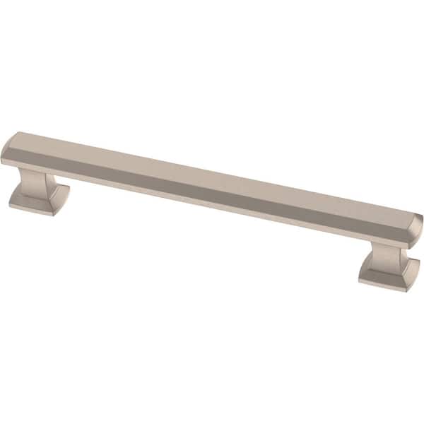 Chamfered slim bar, satin nickel